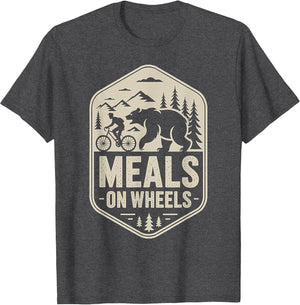 Meals On Wheels Funny Beer Biker
