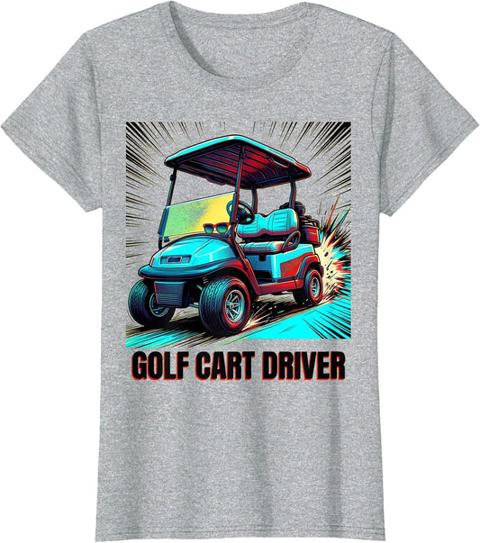Golf Cart Driver Funny Retirement Design