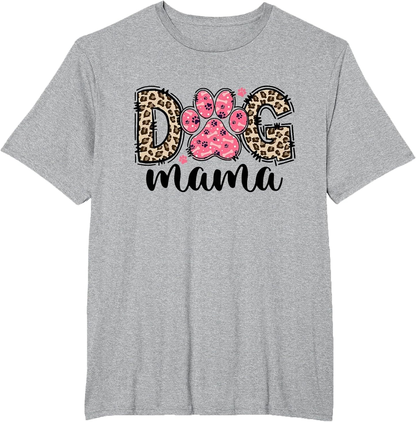 Cute Dog Mama Leopard Dog Lover Paw Dog Mom Squad
