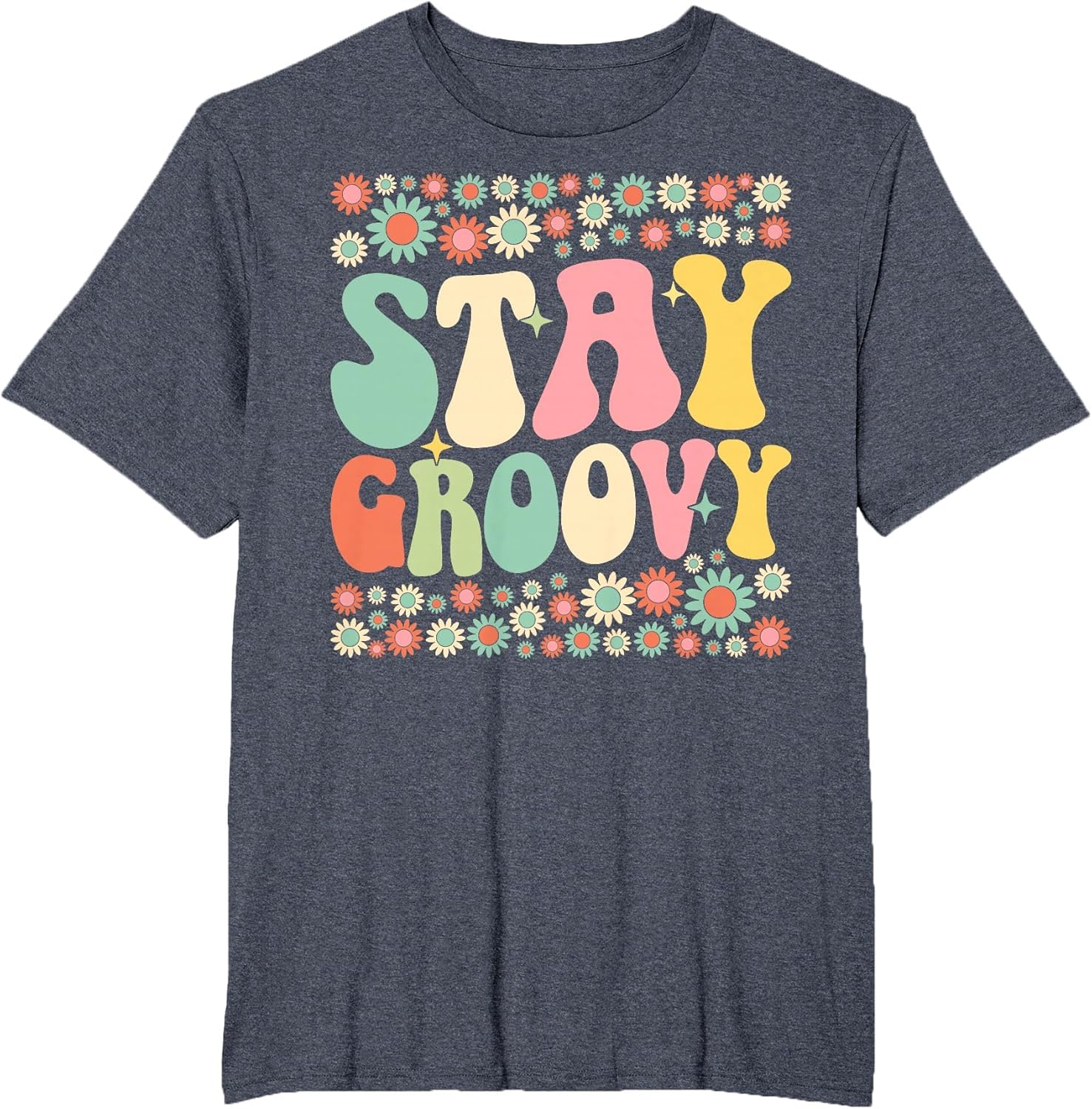 Stay Groovy Flower Power Retro 60s 70s Hippie Vibes