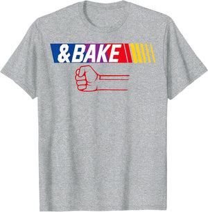 Dad Kid Matching Shake and Bake, Bake