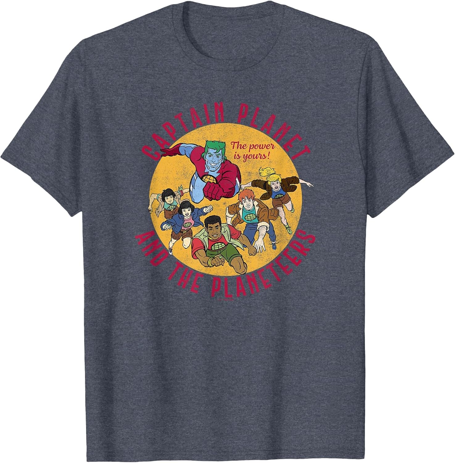 Captain Planet and The Planeteers Retro Logo