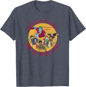 Captain Planet and The Planeteers Retro Logo