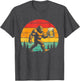 Funny Sasquatch Beer Lover Retro Sun