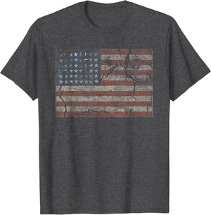 USA Glory Flag America Merica July 4th Old Country Redneck