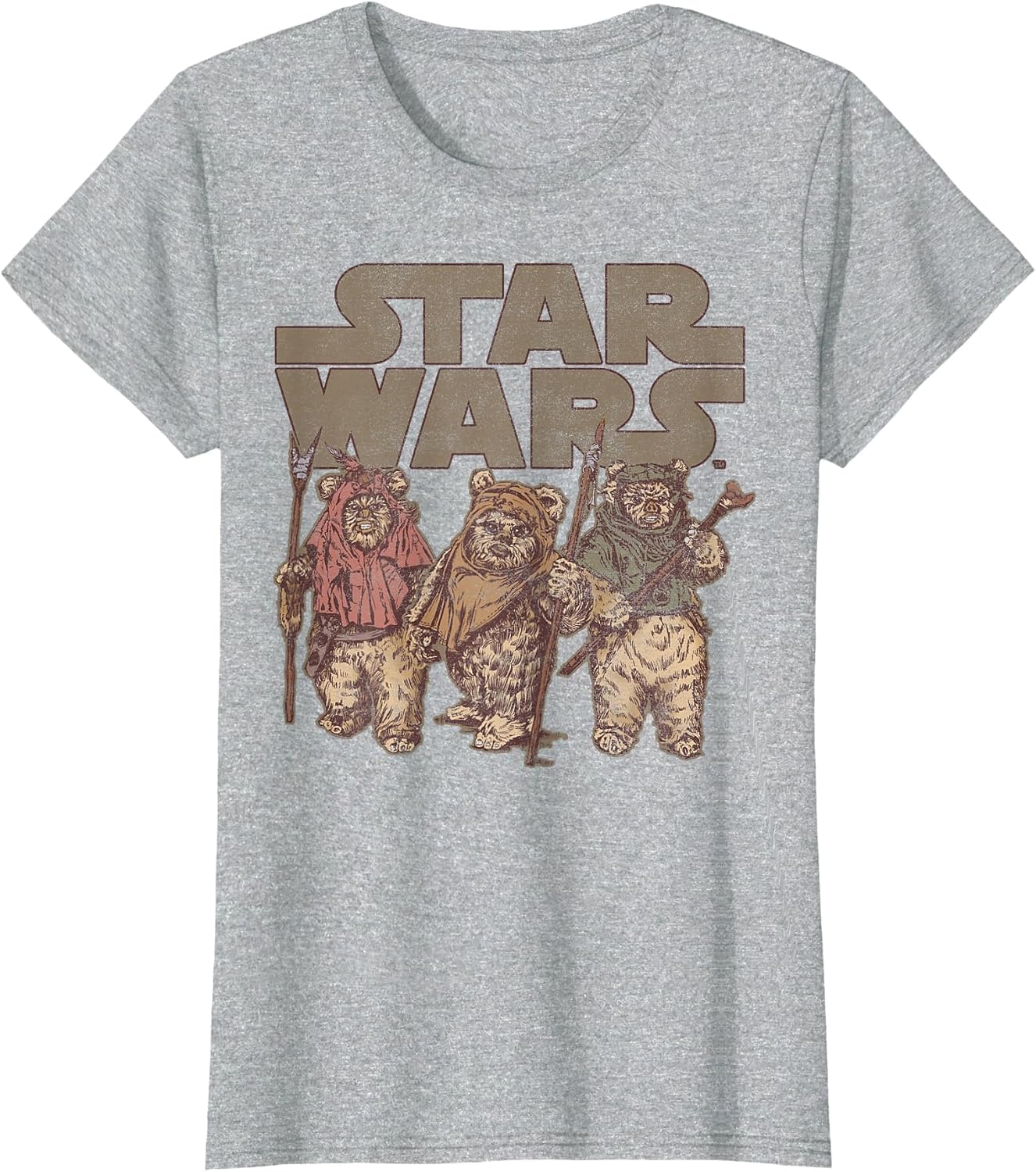 Star Wars Ewok Group Shot Logo