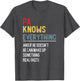 Funny Pa Knows Everything Father's Day for Grandpa