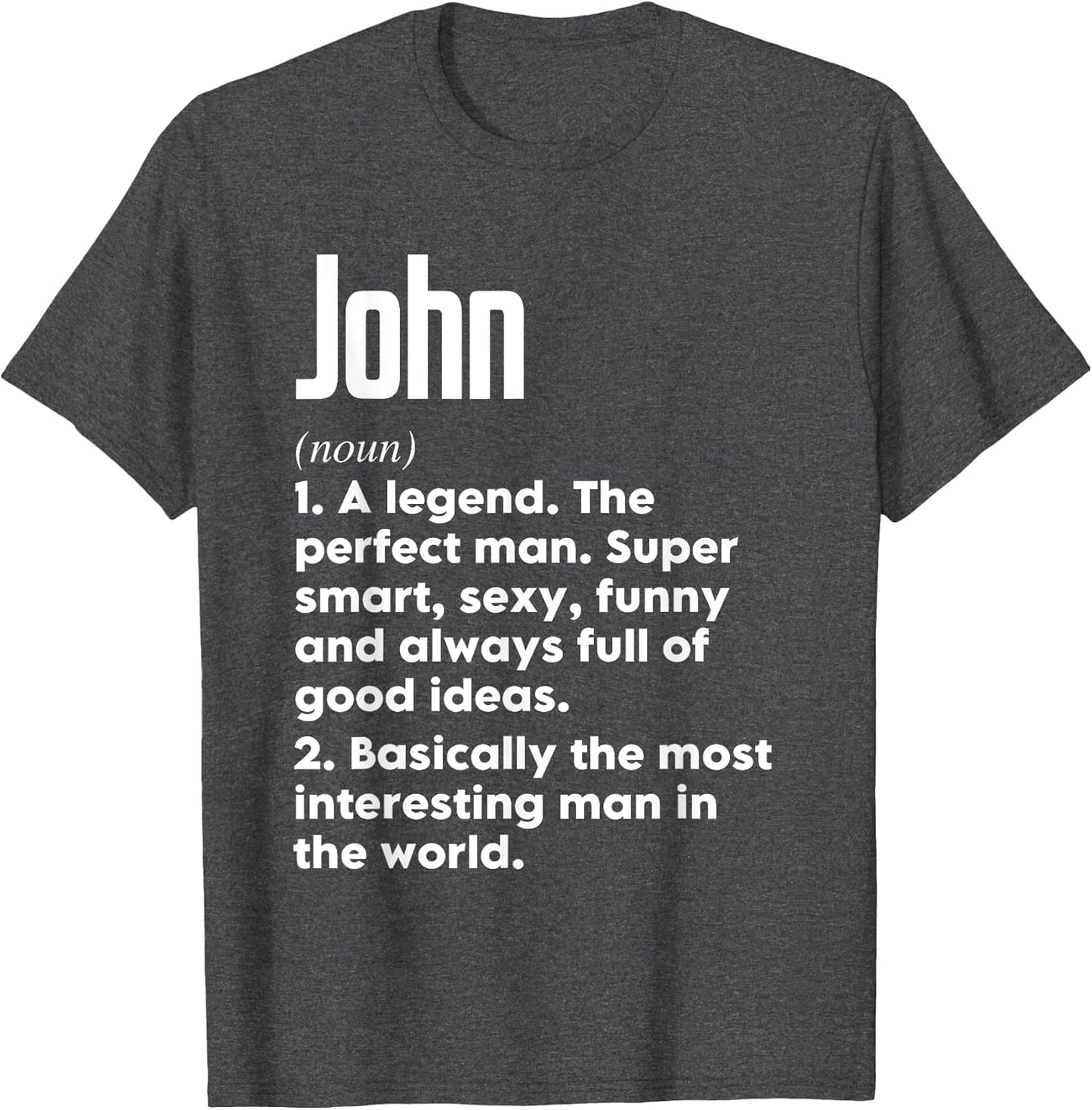 John Name Definition Funny Meaning Personalized