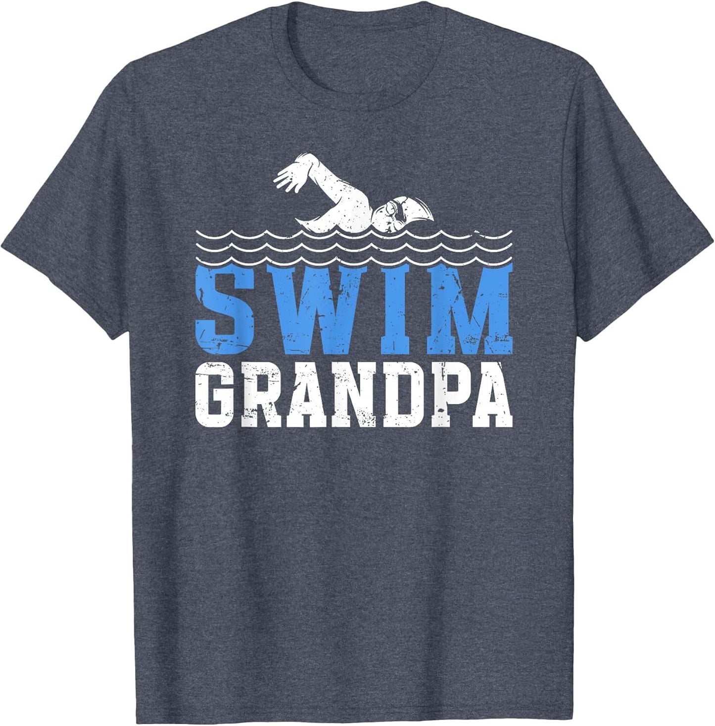 Swim Grandpa of A Swimmer Grandfather Swimming Grandpa