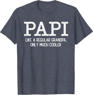 Papi Like a Regular Grandpa Only Much Cooler Funny Papi