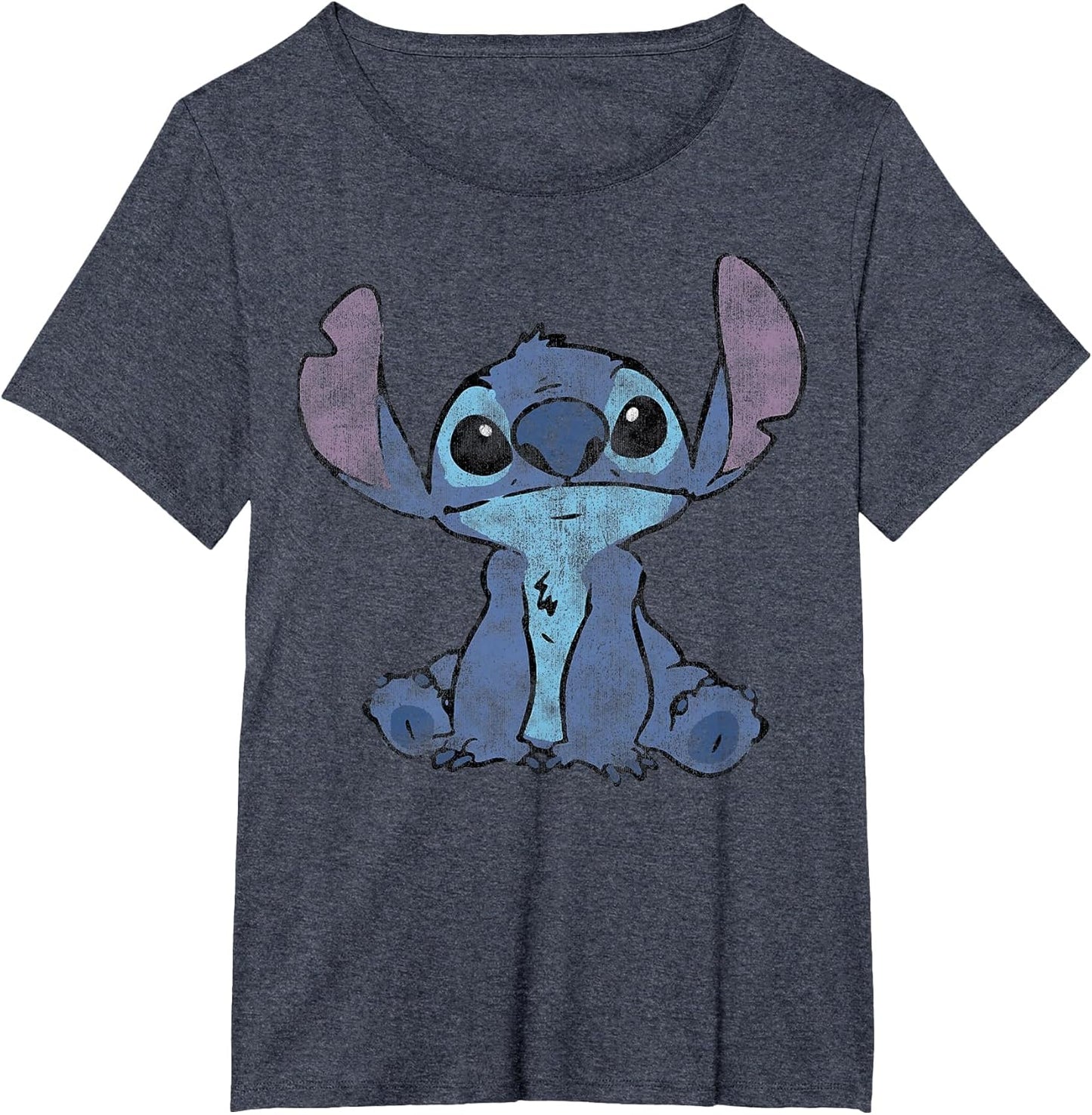 Disney Lilo & Stitch Distressed Stitch Portrait