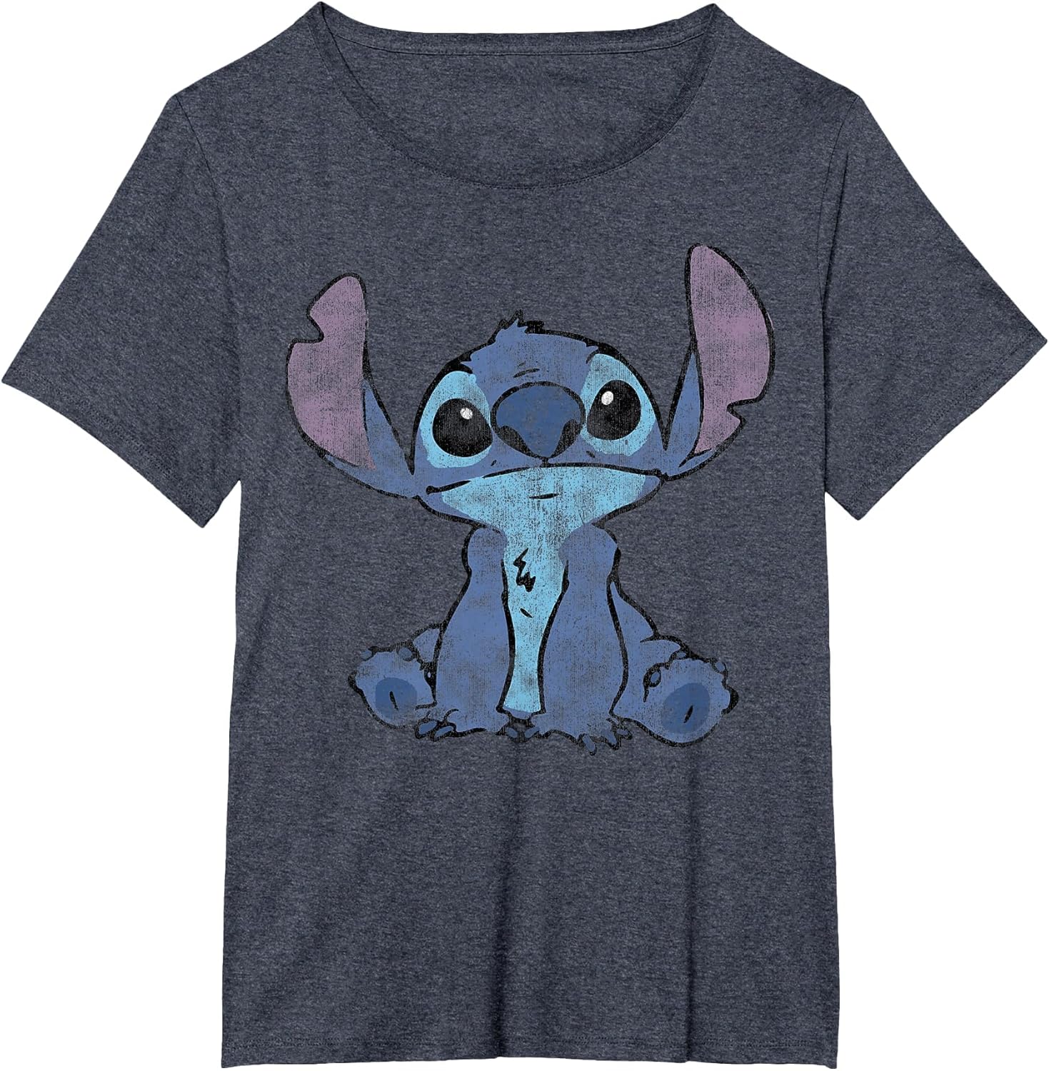 Disney Lilo & Stitch Distressed Stitch Portrait