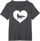 A Cute Purple or Pink Fox , Women's Plus, Dark Heather Grey, 2X