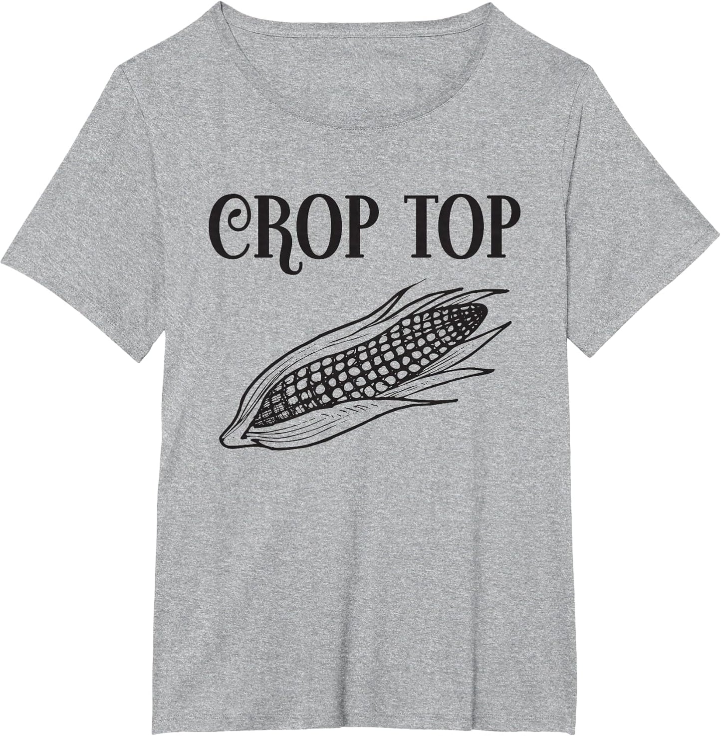 Crop Top Funny Gardening Farming Corn Lover Corny Country