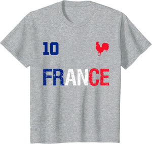 French Football Jersey Shirt Flag of France National Soccer