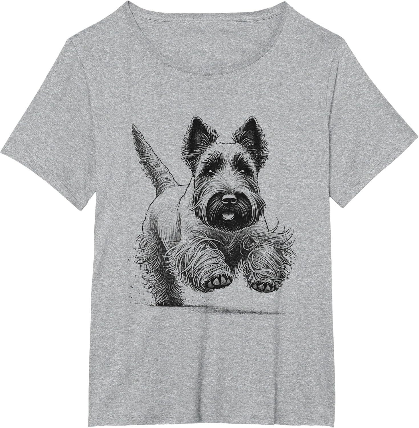 Scottish Terrier Dog Scottie Running Design