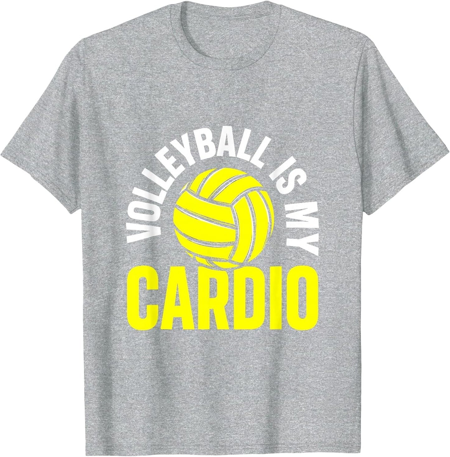 Volleyball Is My Cardio Funny Sports Design