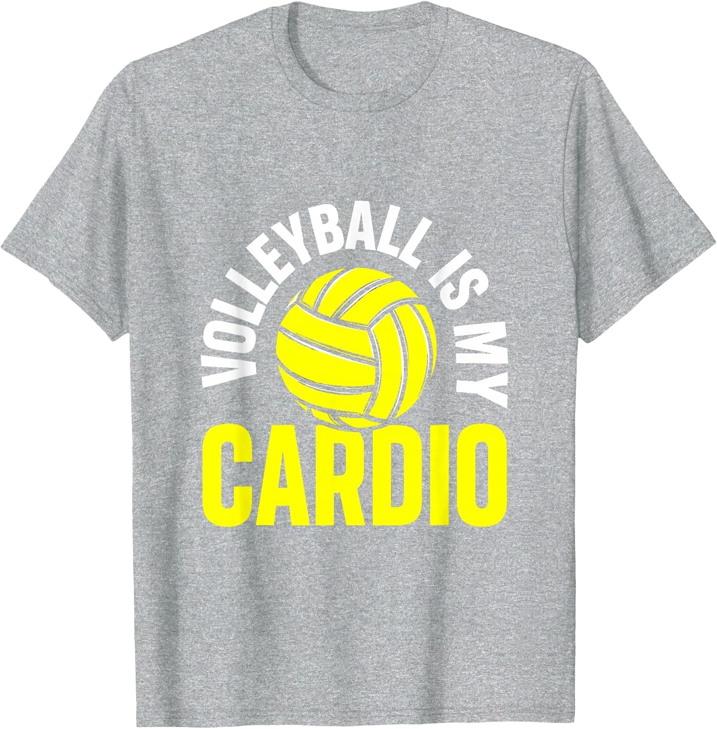 Volleyball Is My Cardio Funny Sports Design
