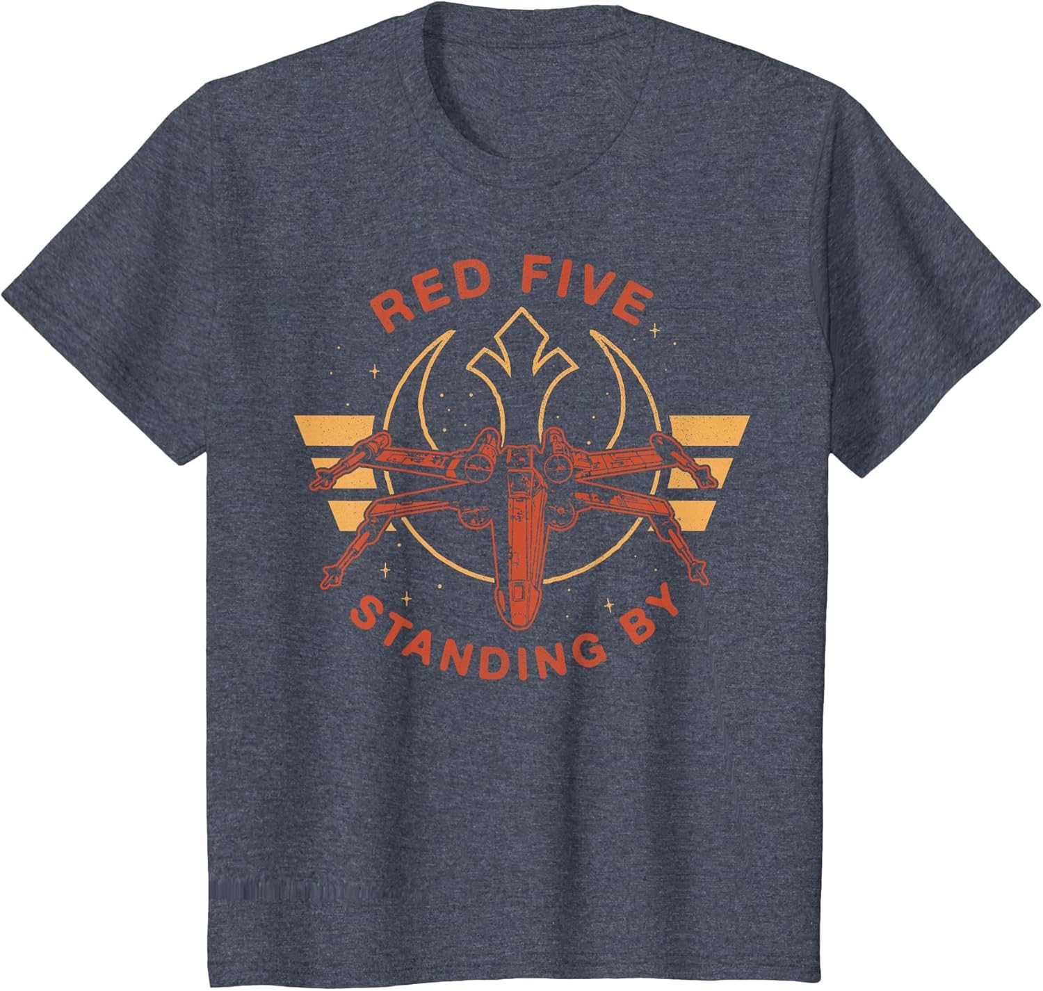 Star Wars Red Five Standing By X-Wing Rebels Graphic
