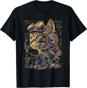 Steam Punk Art Cat Kitten Steampunk