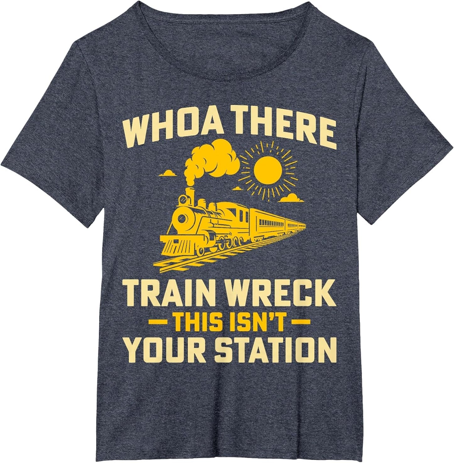Whoa There Train Wreck This Isn't Your Station - Locomotive