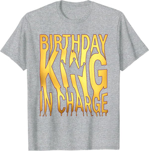 Birthday King In Charge Birthday Boy Design