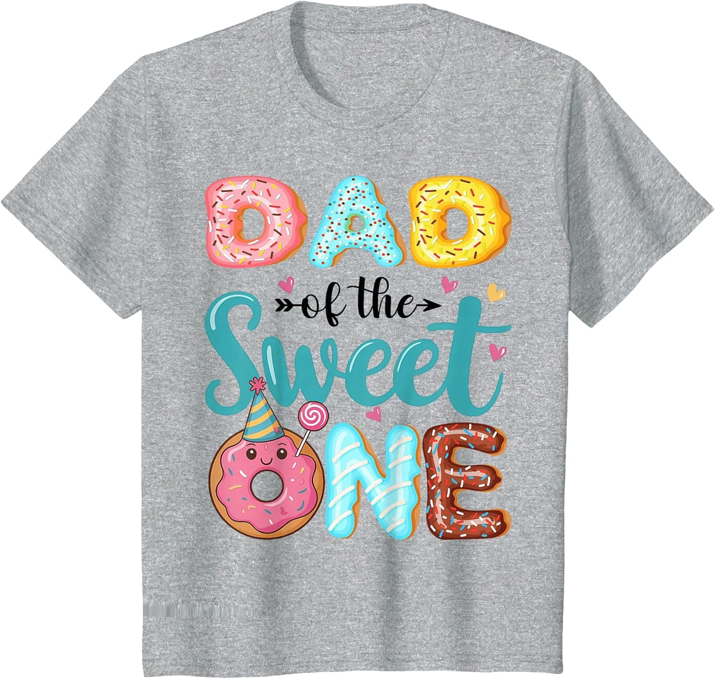 Dad of The Sweet One 1st Birthday Girl Donut Party