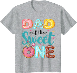Dad of The Sweet One 1st Birthday Girl Donut Party