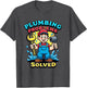 Plumbing Problems Solved Funny Plumber Design