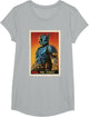 Star Wars: The Mandalorian Paz Vizsla Gradient Poster
