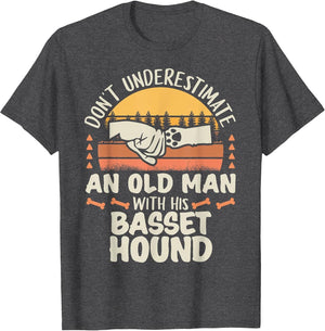 Basset Hound Shirt Men Women Dog Mom Dog Lover