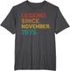 Legend Since November 1975 Birth of Birthday 1975 Legendary