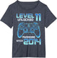Level 11 Unlocked Video Game Party 11th Birthday Gamer Boys