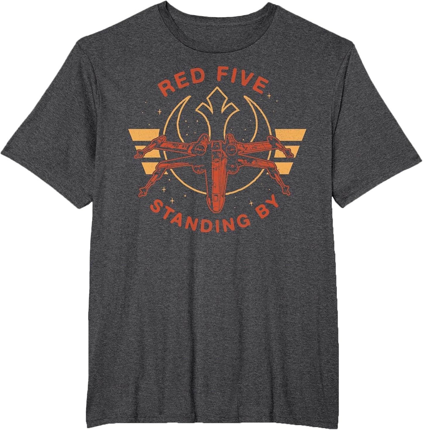 Star Wars Red Five Standing By X-Wing Rebels Graphic