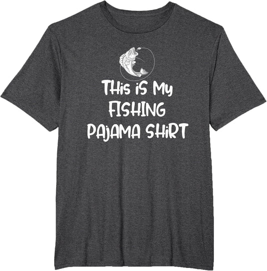 This is My Fishing Pajama Shirt