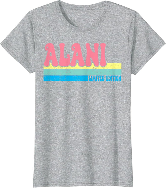 Alani Name Personalized Cute Idea Groovy Women Alani