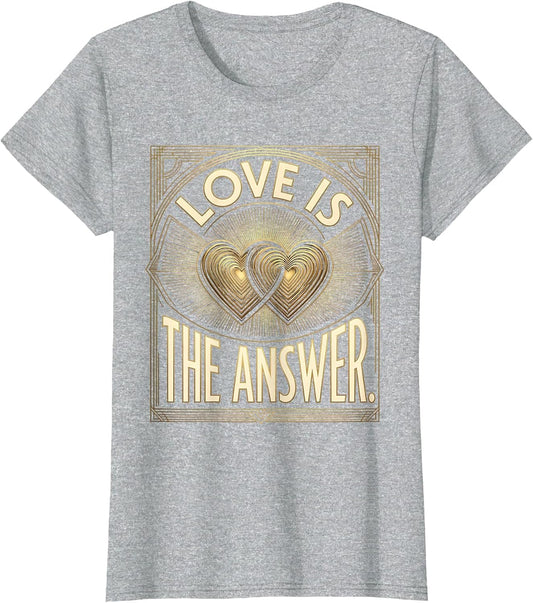 Love Is The Answer Inspirational Design