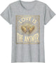 Love Is The Answer Inspirational Design