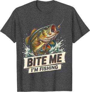 Bite Me I'm Fishing Reel Life Men's Design