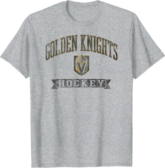 Vegas Golden Knights Vintage Hockey Gray Officially Licensed