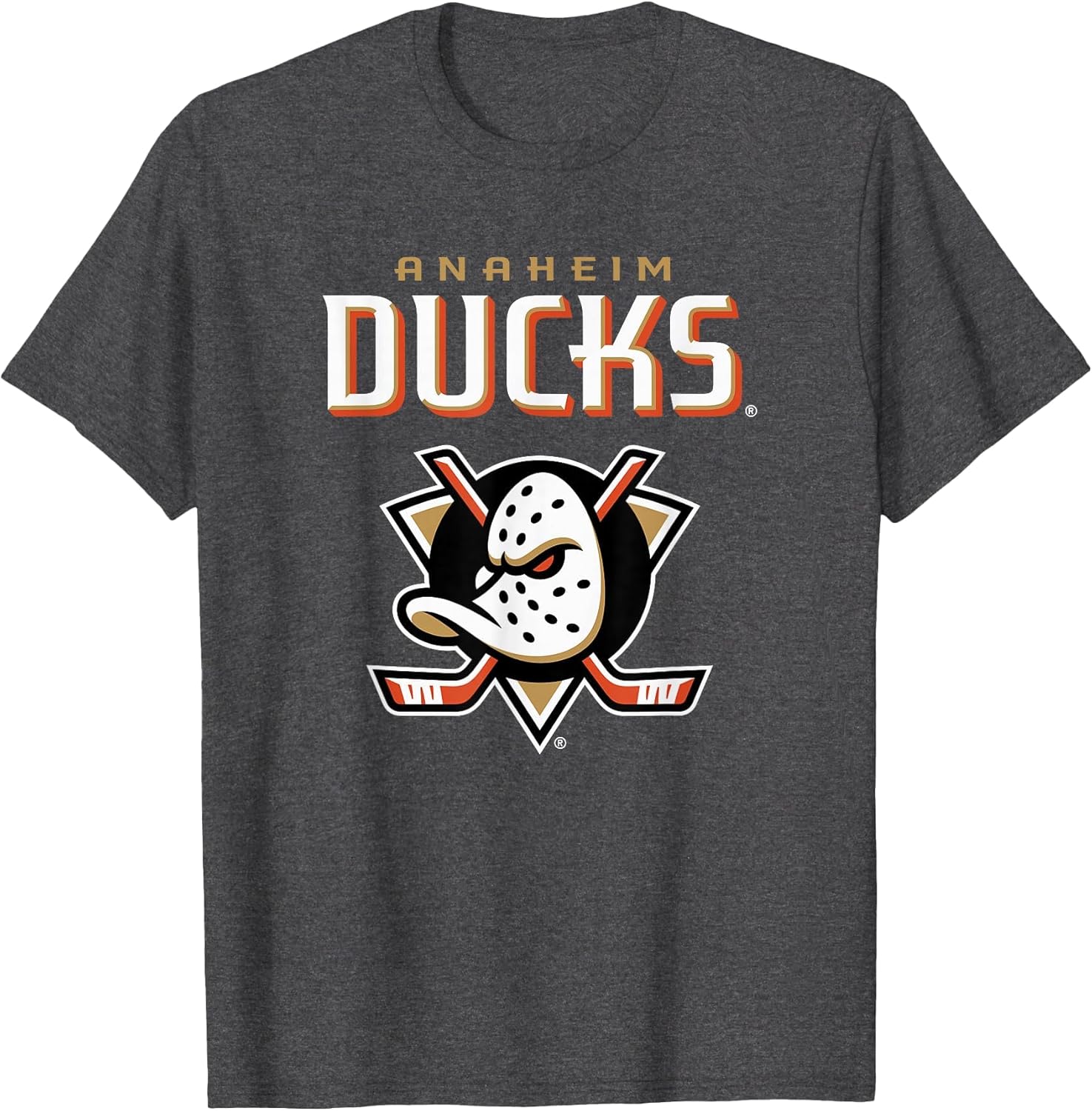 Anaheim Ducks Power Play Dark Heather Officially Licensed