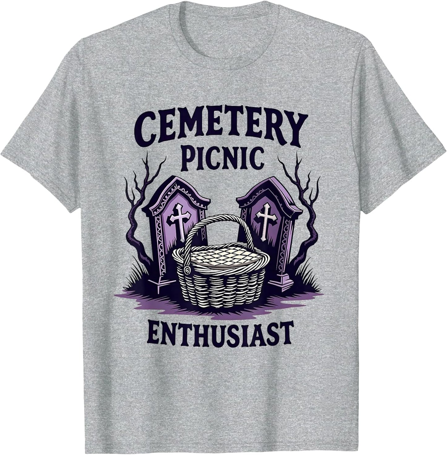 Cemetery Picnic Enthusiast Goth Design