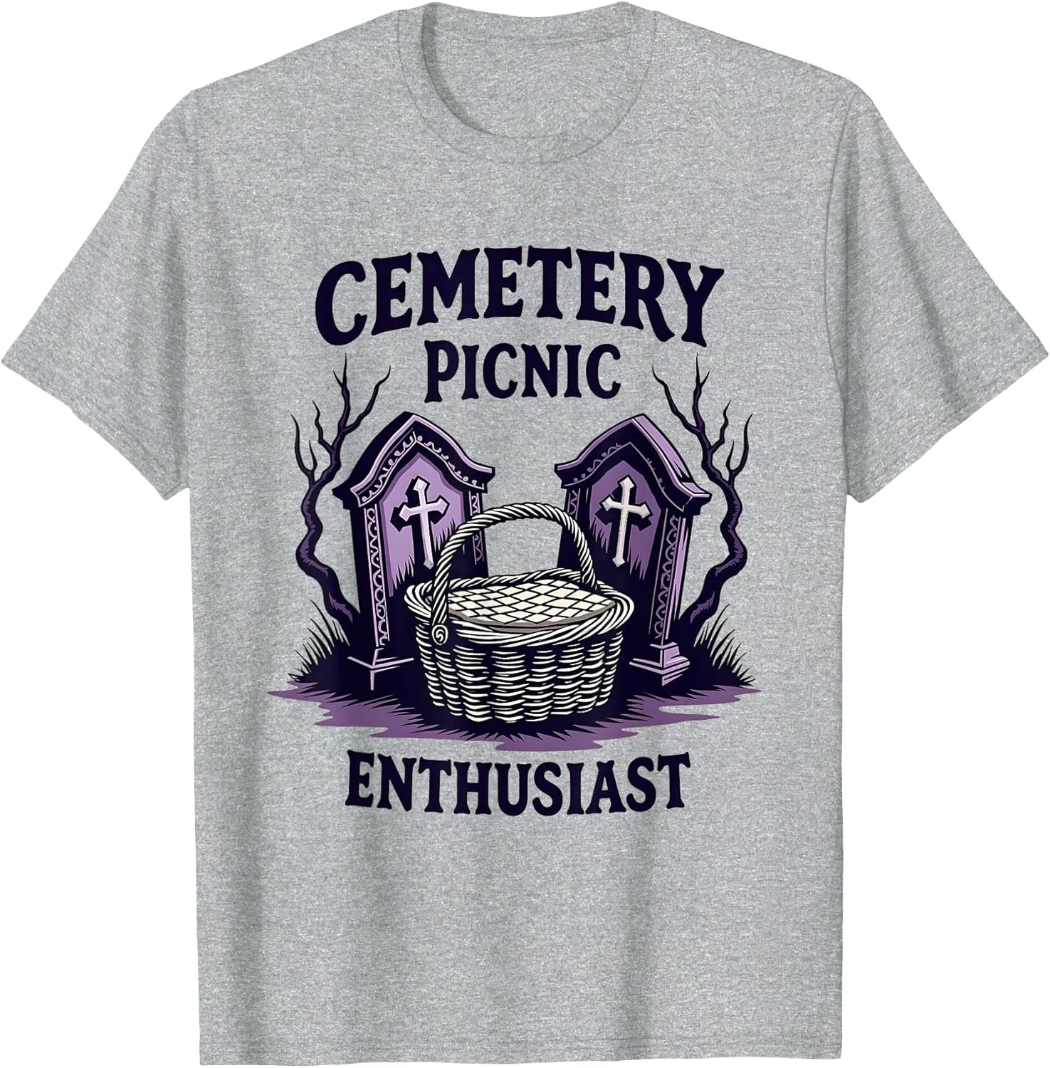 Cemetery Picnic Enthusiast Goth Design