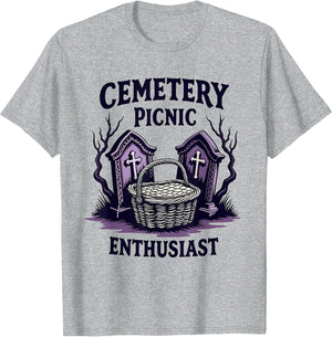 Cemetery Picnic Enthusiast Goth Design