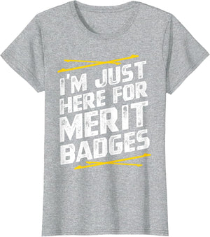 Im just here for Merit Badges - Scouting