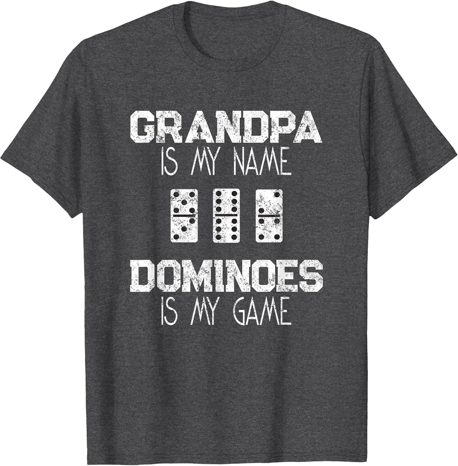 Vintage Double Six Dominoes Game Themed Domino Grandpa