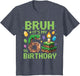 Bruh It's My 6th Birthday Funny Birthday Boy Game Pixel