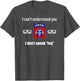 Crusty Grunt 82nd Airborne I Don't Speak Leg Army