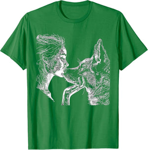 German Shepherd Mom Dog Art Lover Mother's Day