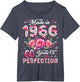 60 Year Old Made in 1966 Floral 60th Birthday Women